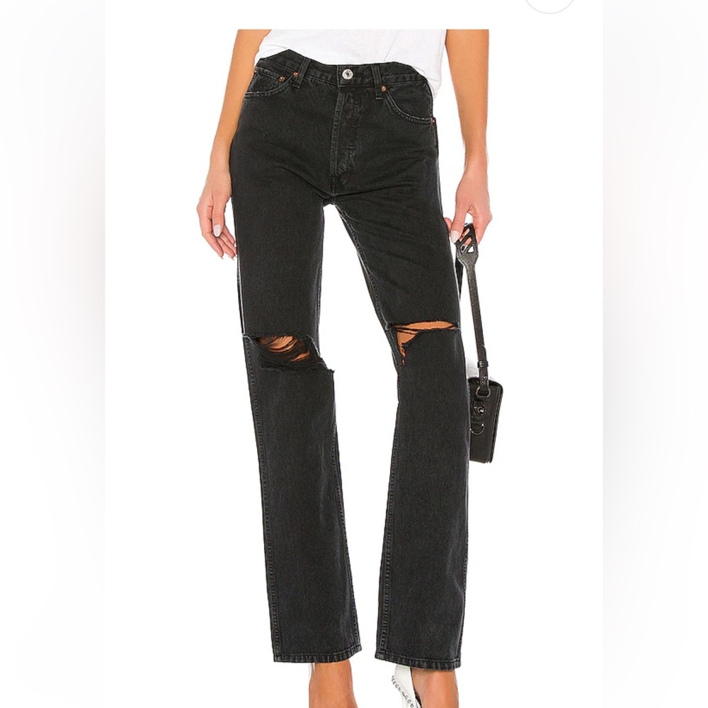 RE/DONE 90s High Rise Loose Size 25 with Holes